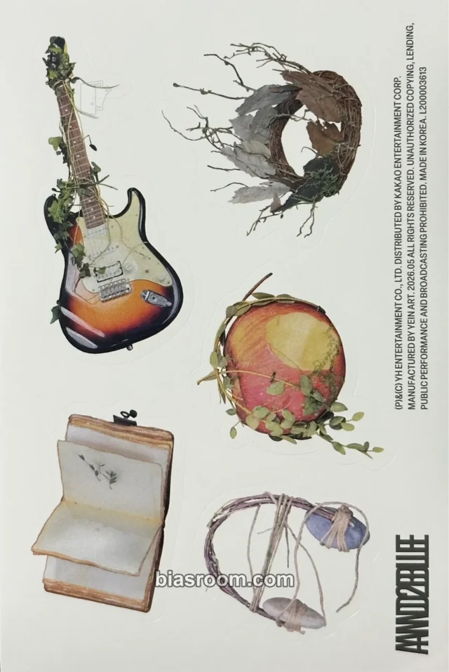 AND2BLE - Sequence 01: Curiosity Album album inclusion unnatural version sticker sheet