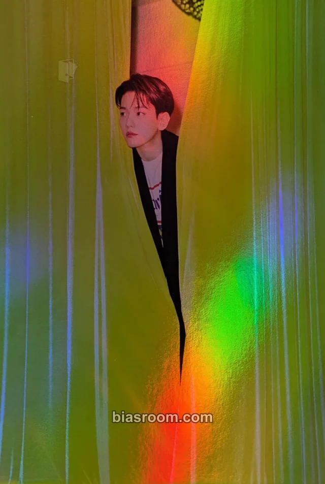 EXO - Baekhyun - Delight Album album inclusion postcard honey version holographic (hologram)