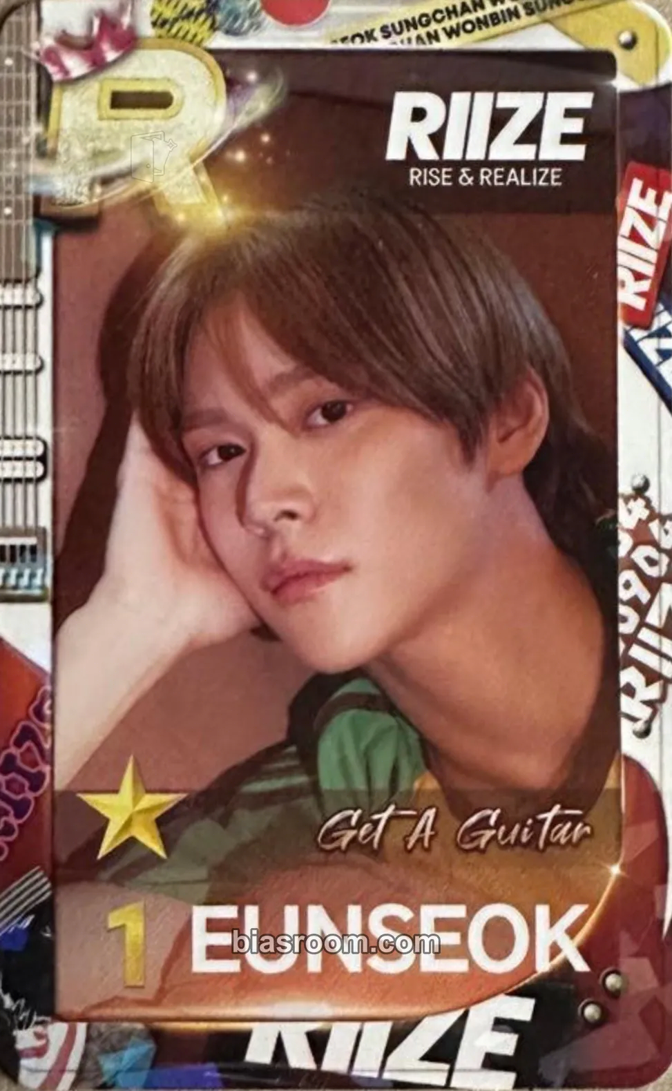 RIIZE super star smtown 2025 トレカ　ウンソク Eunseok SUPERSTAR SMTOWN Photocard - RIIZE | Bias Room