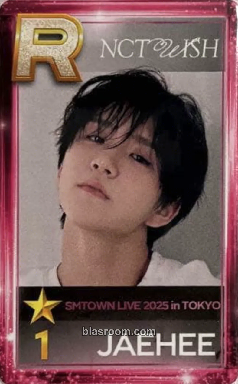 Jaehee SMTOWN LIVE 2025 - The Culture, The Future Photocard - NCT - NCT K-pop photocard