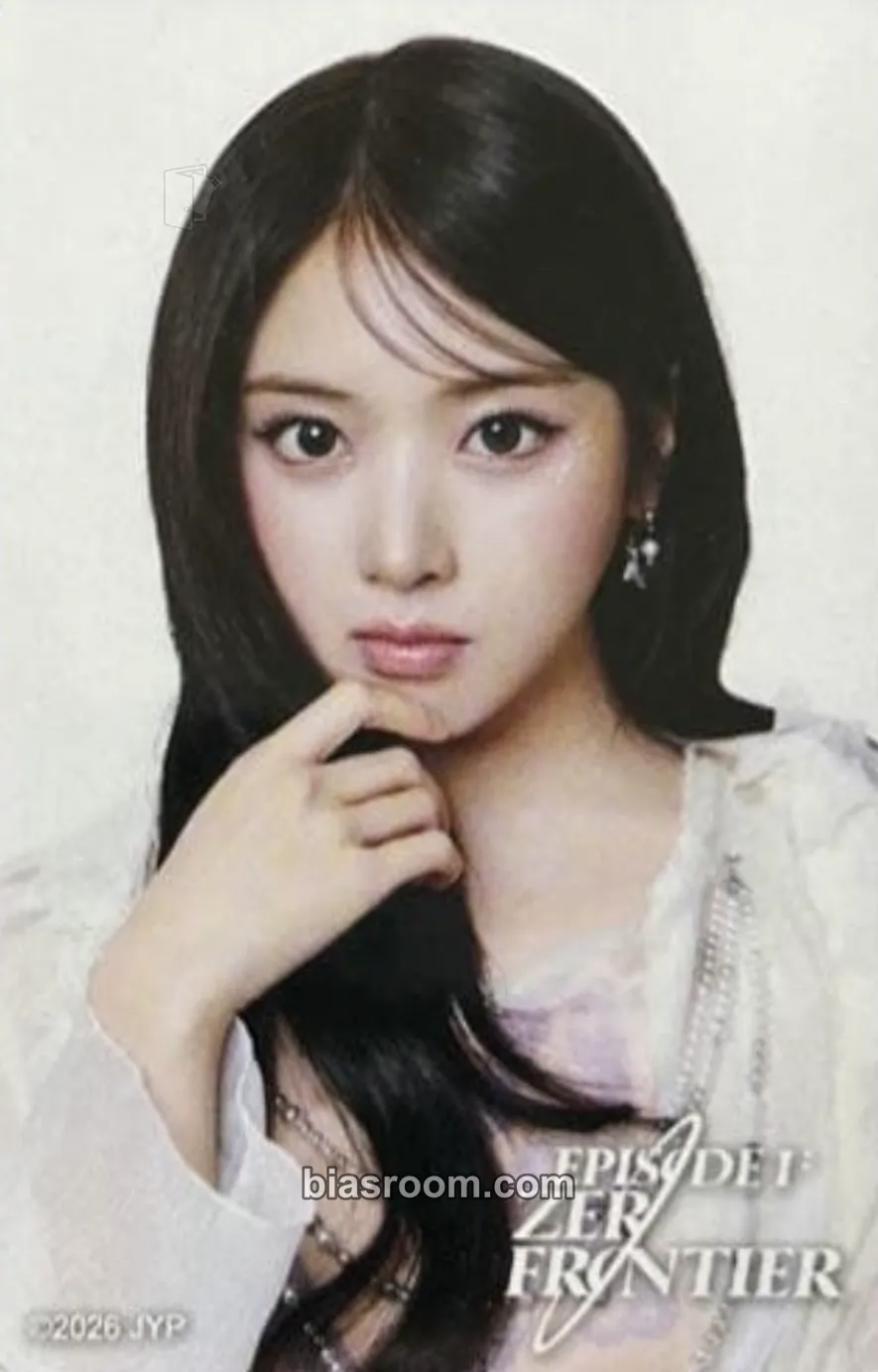Jiwoo EPISODE 1: ZERO FRONTIER - Japan Official Goods Photocard - NMIXX - NMIXX K-pop photocard