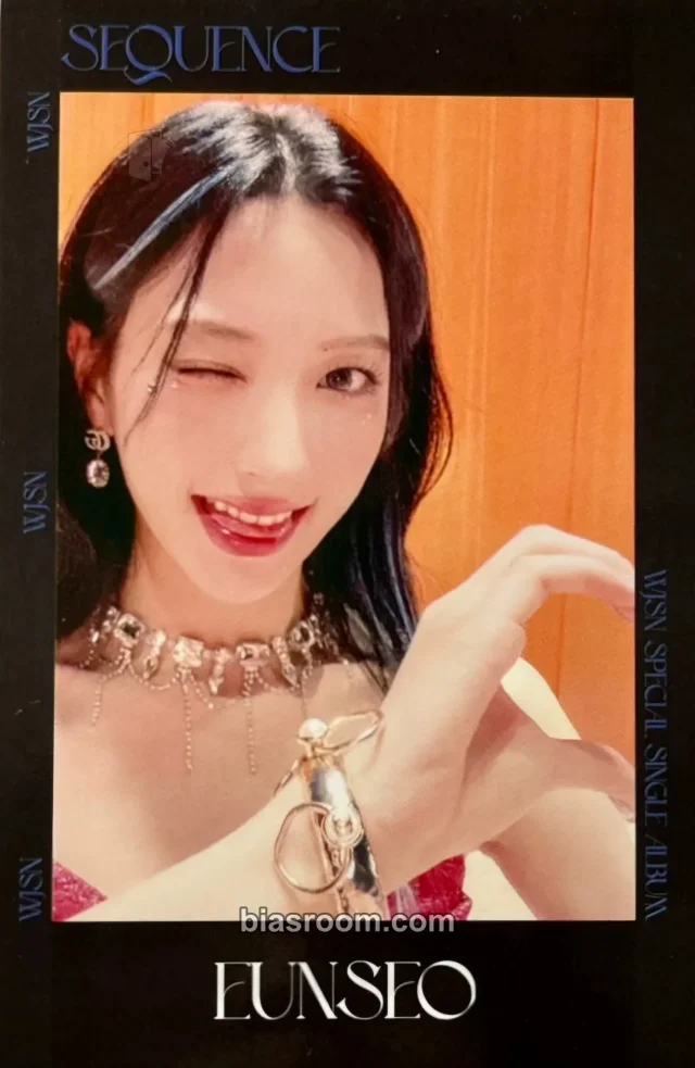 WJSN - Eunseo - Sequence Album lucky draw (LD) soundwave