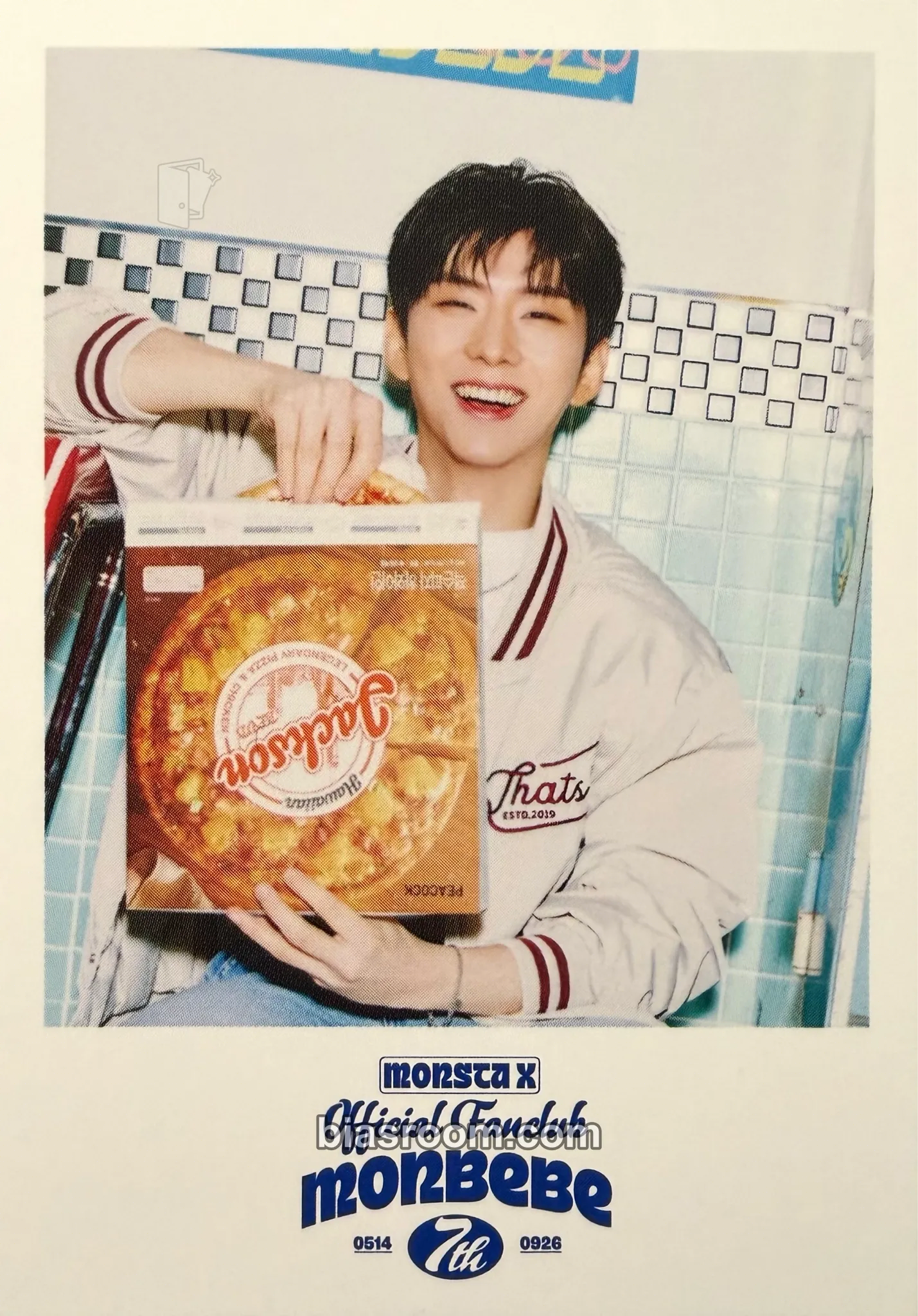 Kihyun 7th fanclub membership Photocard - MONSTA X - MONSTA X K-pop photocard