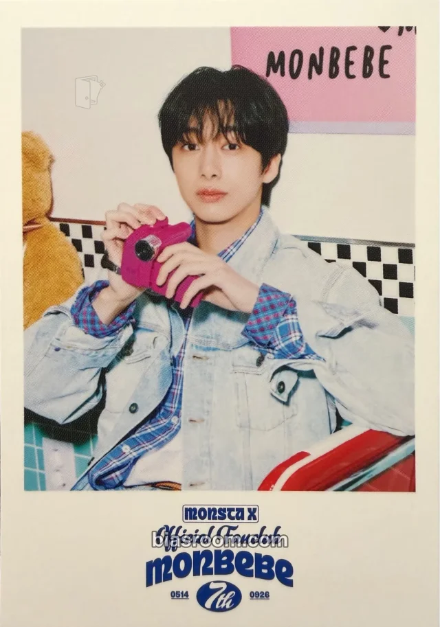 MONSTA X - Hyungwon - 7th fanclub membership Other fanclub/membership kit inclusion polaroid item set