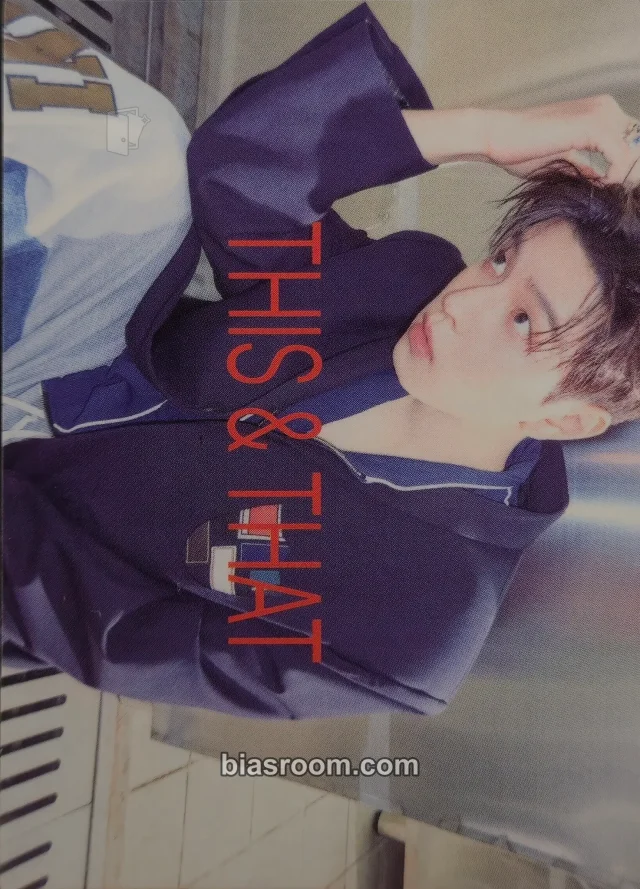 Stray Kids - Seungmin - This & That Album sticker fans album version