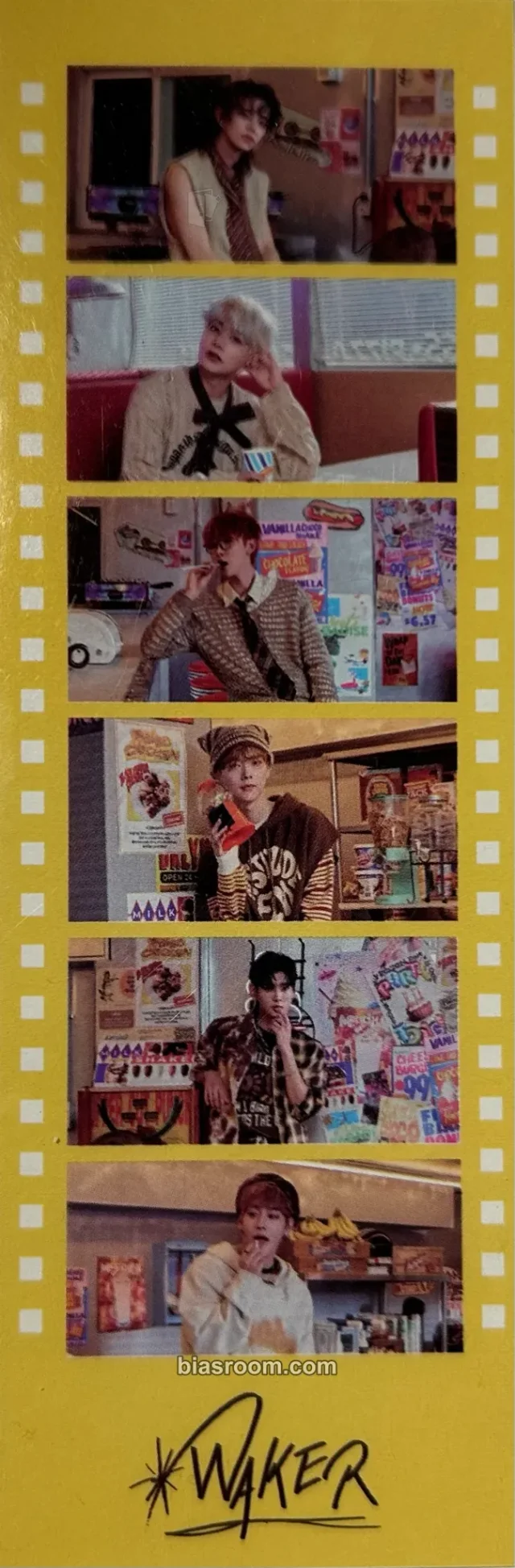 WAKER - Sweet Tape Album film strip chocolate version album inclusion transparent/translucent