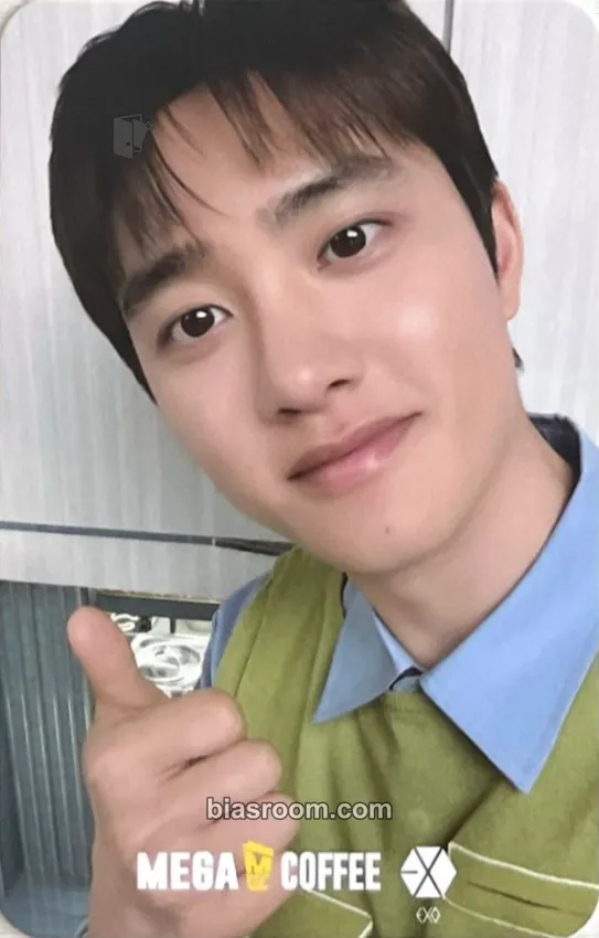 D.O. EXO × MEGA MGC COFFEE Photocard - EXO - EXO K-pop photocard