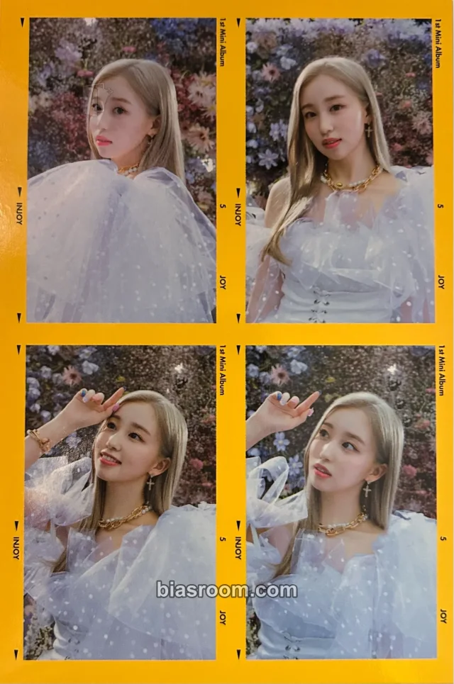 WOOAH - Sora - Joy Album album inclusion 4 cut photo injoy version