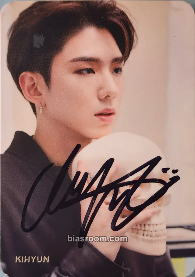 MONSTA X - Kihyun - Take.1 Are You There? Album autographed fansign