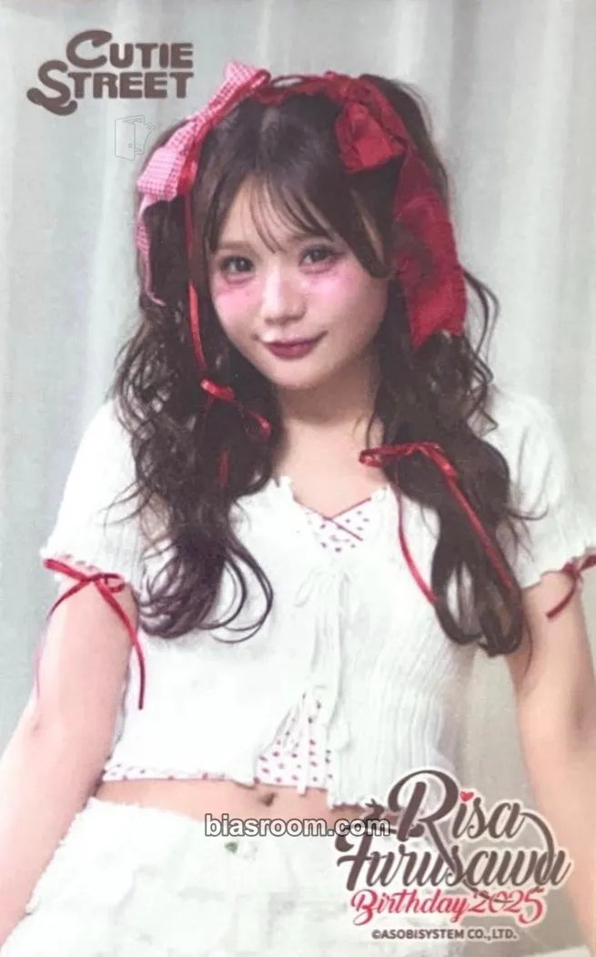 Risa Furusawa Risa Furusawa Special Birthday Live 2025 Photocard - Cutie Street - Cutie Street K-pop photocard