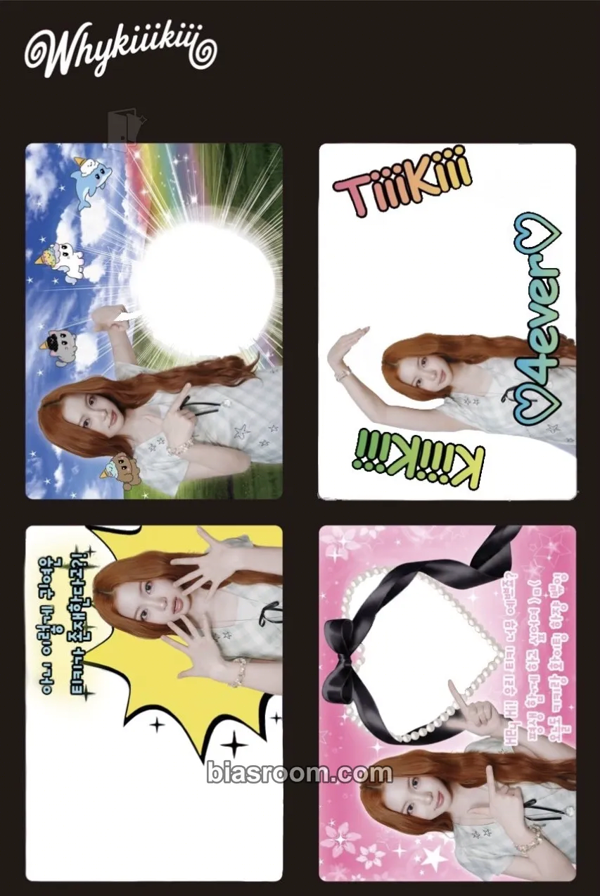 Kya WhyKiiiKiii Photocard - KiiiKiii - KiiiKiii K-pop photocard