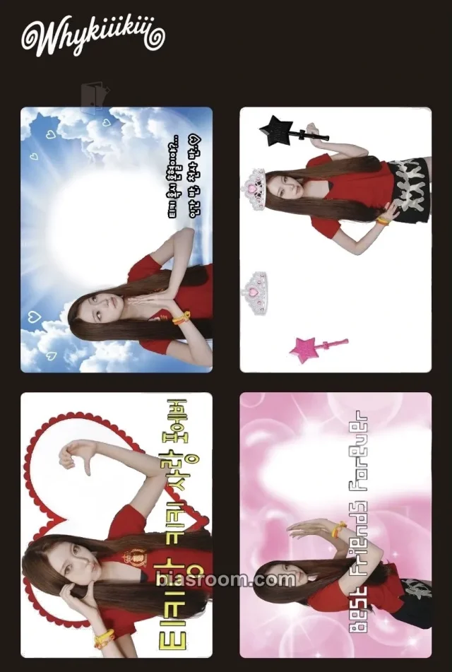 KiiiKiii - Haum - WhyKiiiKiii Album pop-up exclusive photo frame 4 cut photo