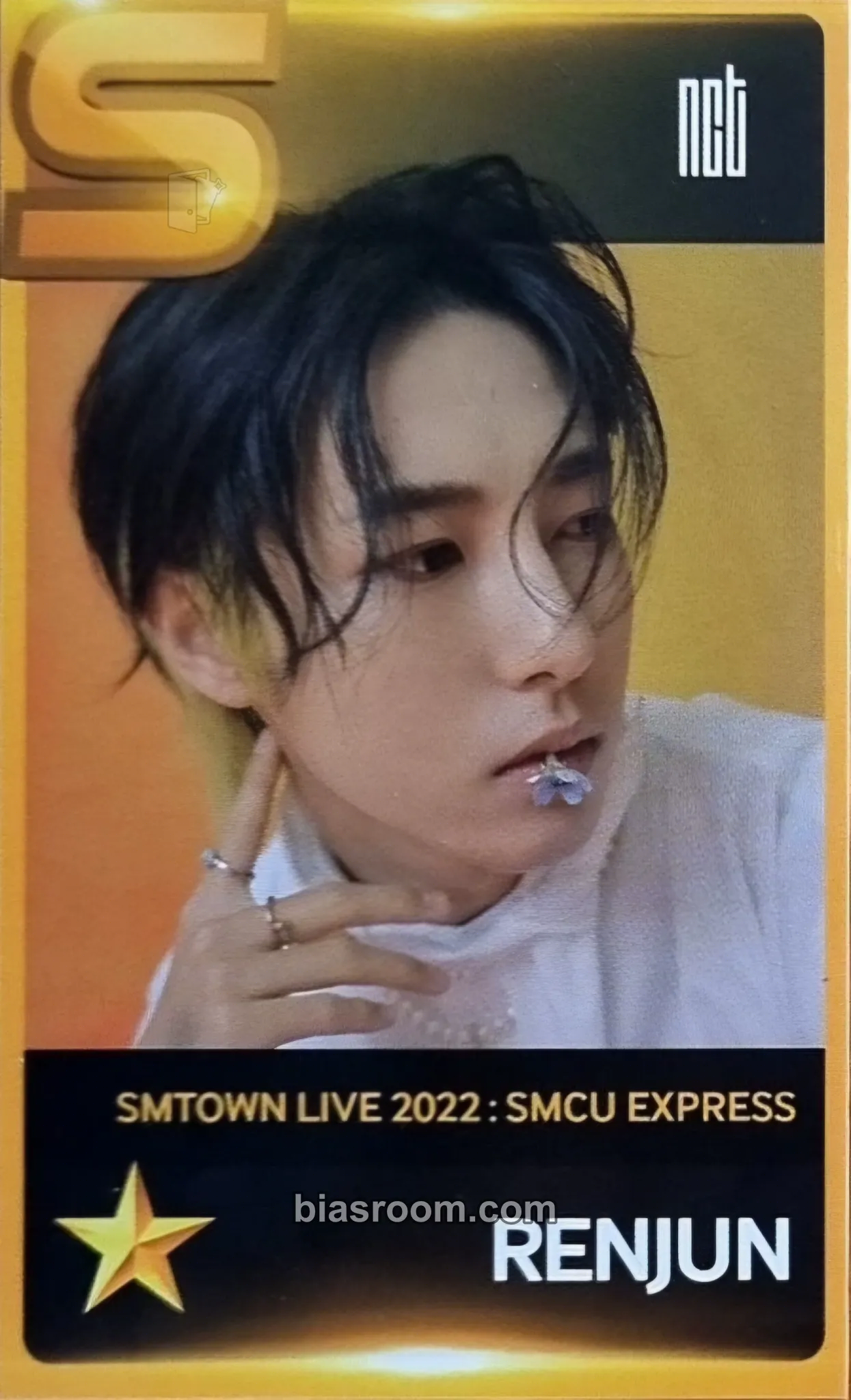 Renjun 2022 SMTOWN LIVE: SMCU EXPRESS Photocard - NCT - NCT K-pop photocard
