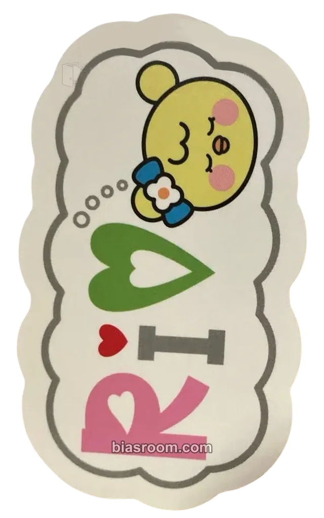 NiziU - Rio - 2022 WithU renewal bonus Other sticker renewal benefit fanclub/membership kit inclusion