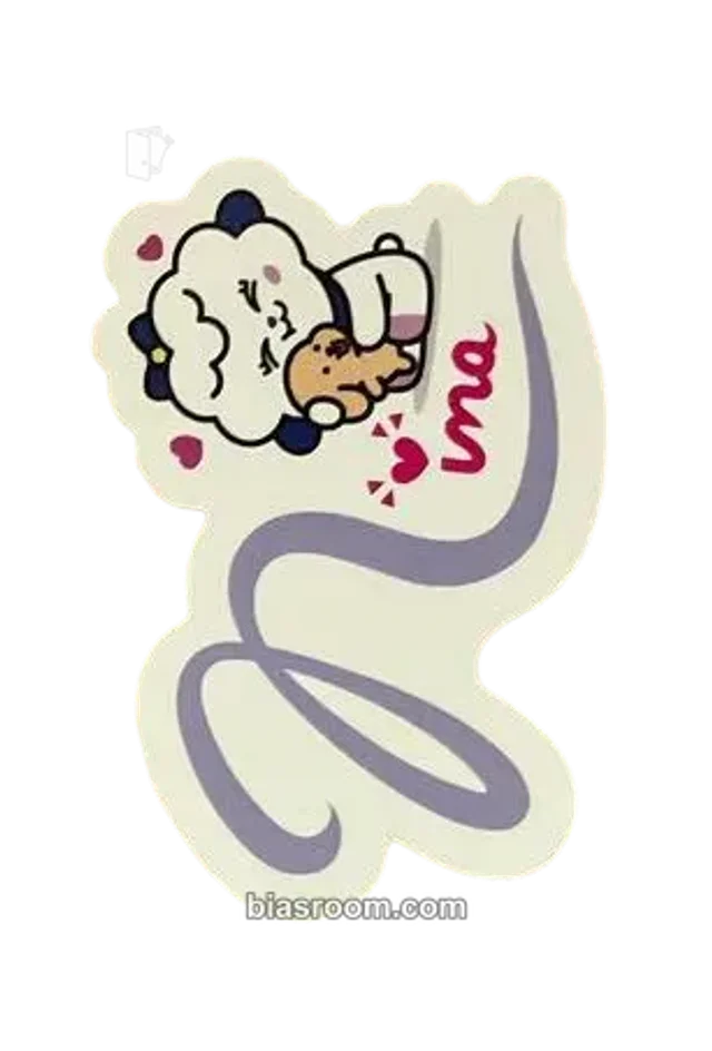 NiziU - Nina - 2022 WithU renewal bonus Other renewal benefit fanclub/membership sticker kit inclusion