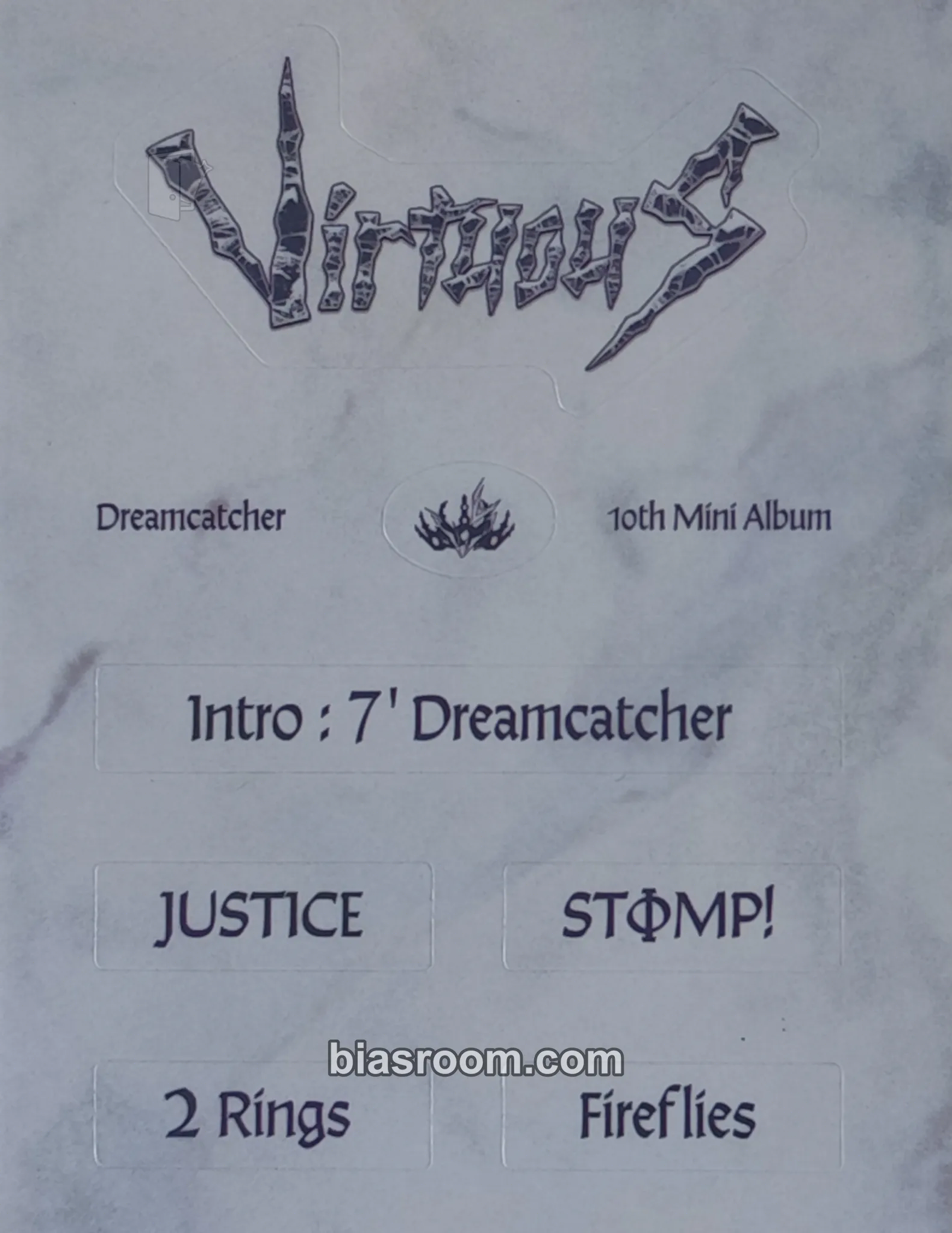 VirtuouS Photocard - Dreamcatcher - Dreamcatcher K-pop photocard
