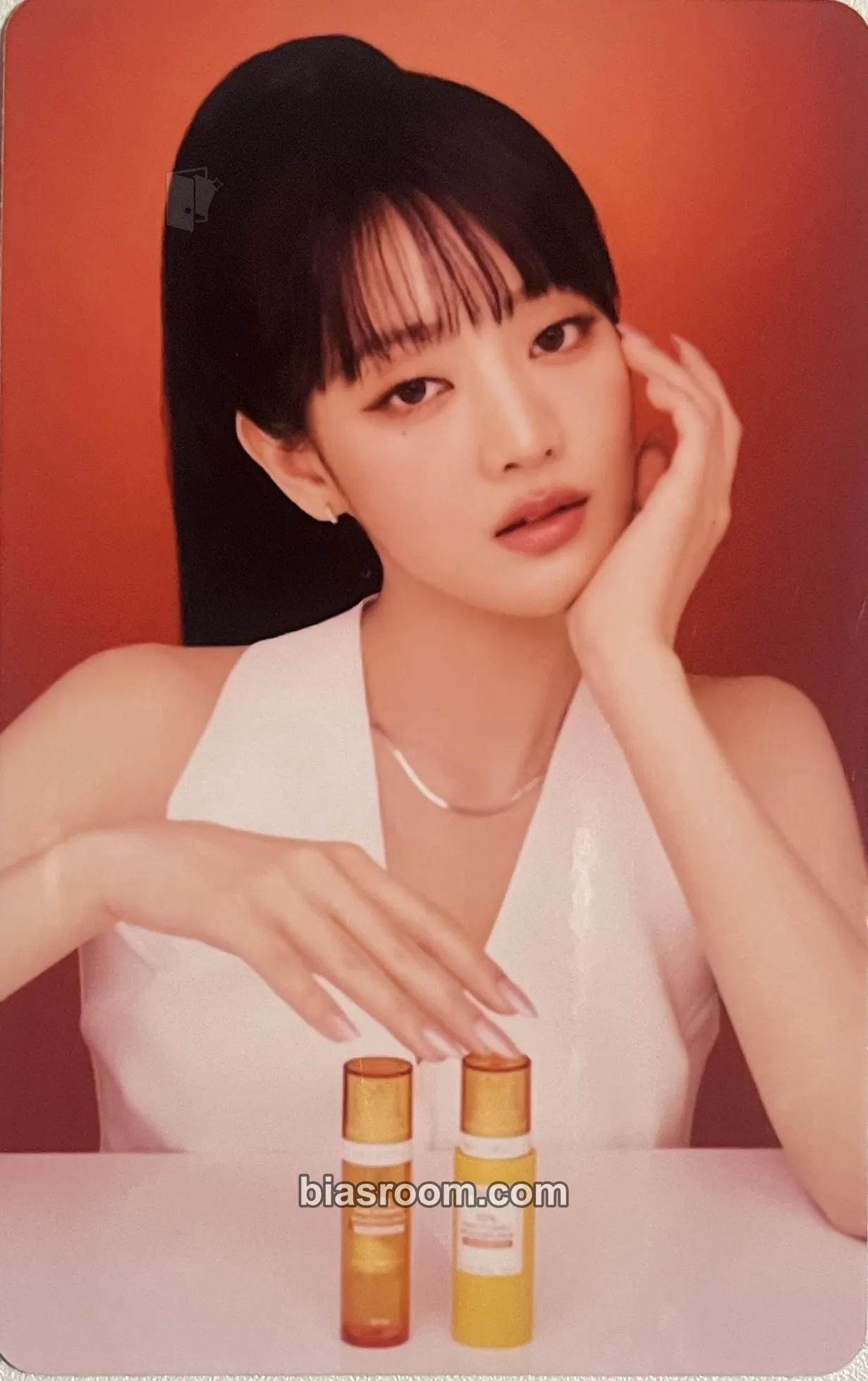 Minnie Minnie x SKINTIFIC Photocard - i-dle - i-dle K-pop photocard