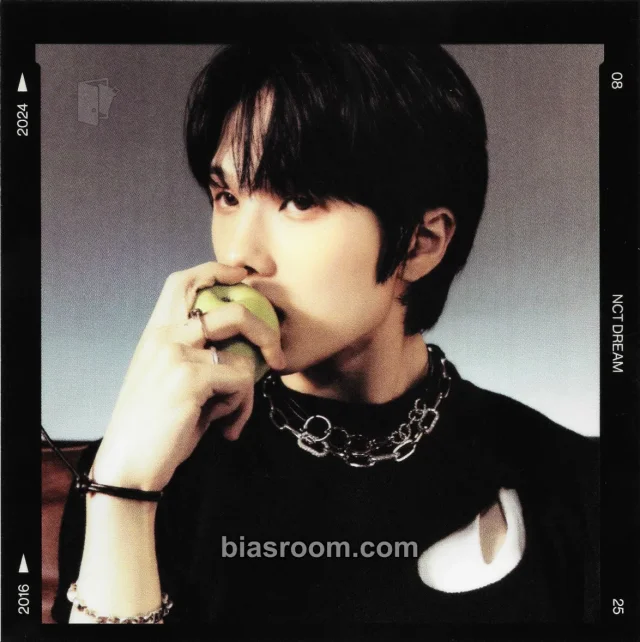 NCT DREAM - Jisung - Other season's greetings film photo transparent/translucent kit inclusion