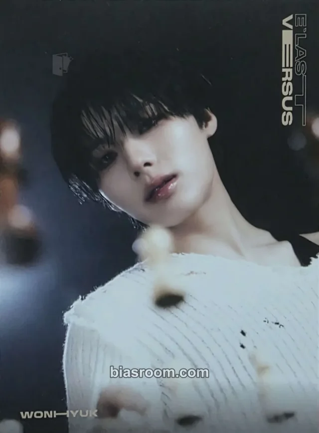 E’LAST - Wonhyuk - VERSUS Album item set album inclusion postcard hidden message card