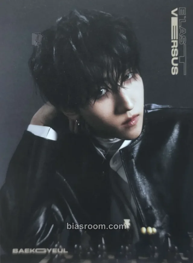 E’LAST - Baekgyeul - VERSUS Album item set album inclusion postcard hidden message card