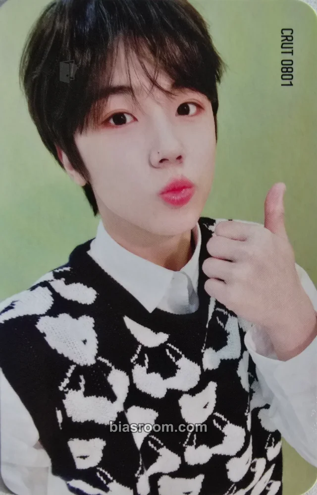 CRAVITY - Seongmin - 2021 SEASON GREETINGS <CAFE.CRAVITY> Other AR photocard season's greetings photocard set