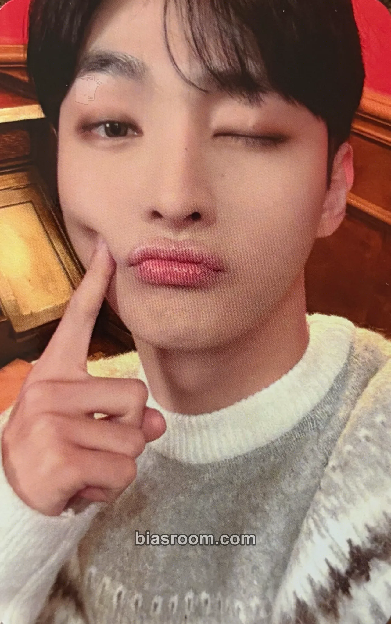 Jisung December. 24 Photocard - Yoon Jisung - Yoon Jisung K-pop photocard