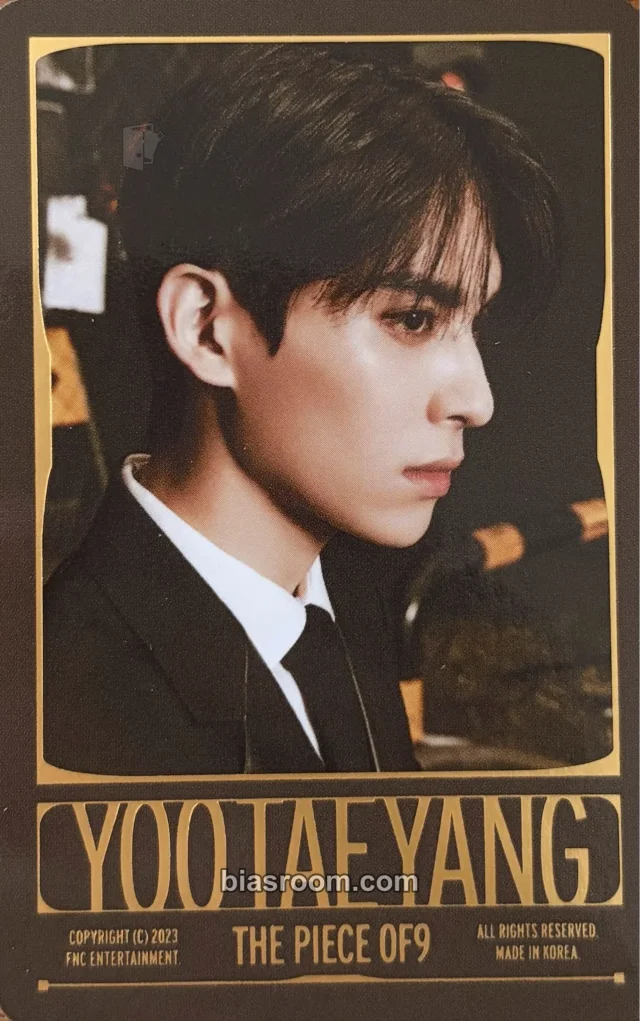 SF9 - Yoo Taeyang - THE PIECE OF9 Album album photocard concept version scene version