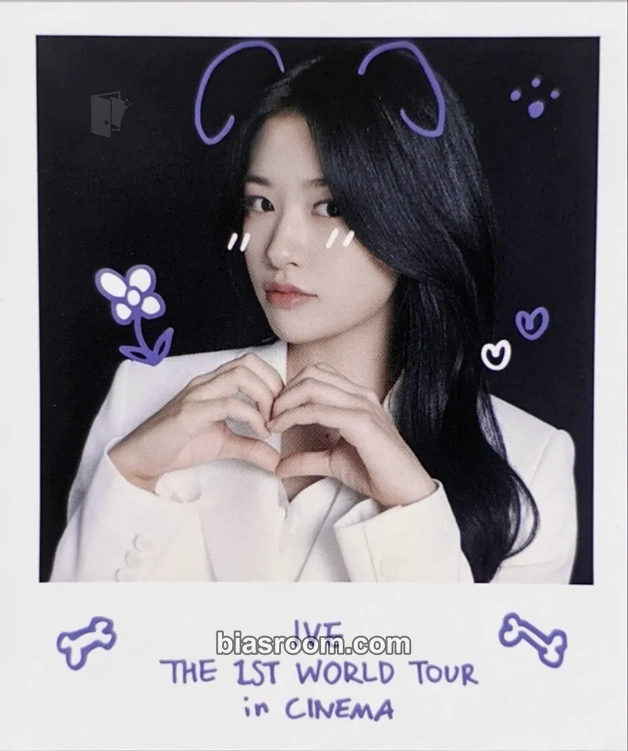 Yujin IVE The 1st World Tour in Cinema : Show What I Have Photocard - IVE - IVE K-pop photocard