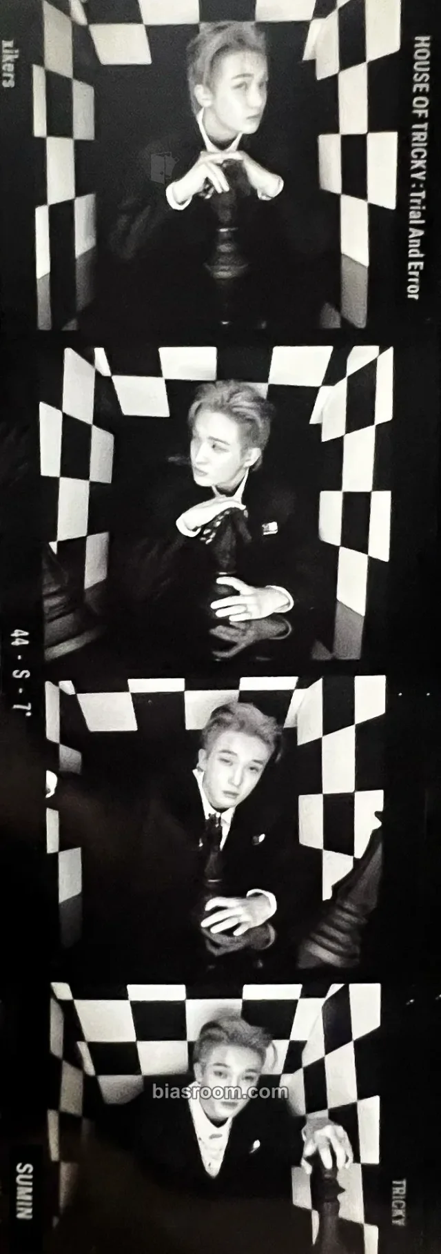 xikers - Sumin - HOUSE OF TRICKY : Trial And Error Album tricky version 4 cut photo album inclusion