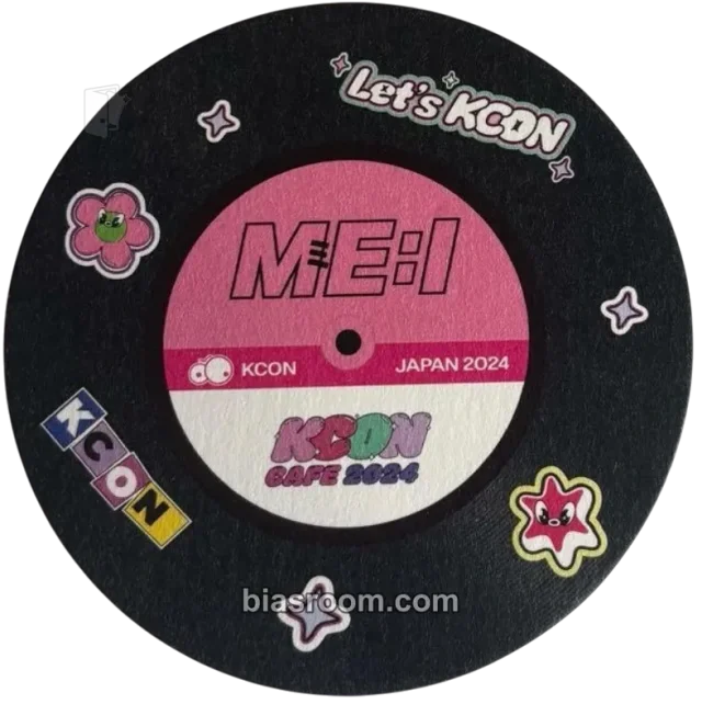 ME:I - KCON JAPAN 2024 Event kcon japan coaster