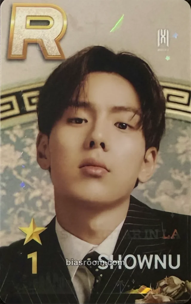 MONSTA X - Shownu - Superstar Starship Event pvc card holographic (hologram) superstar los angeles