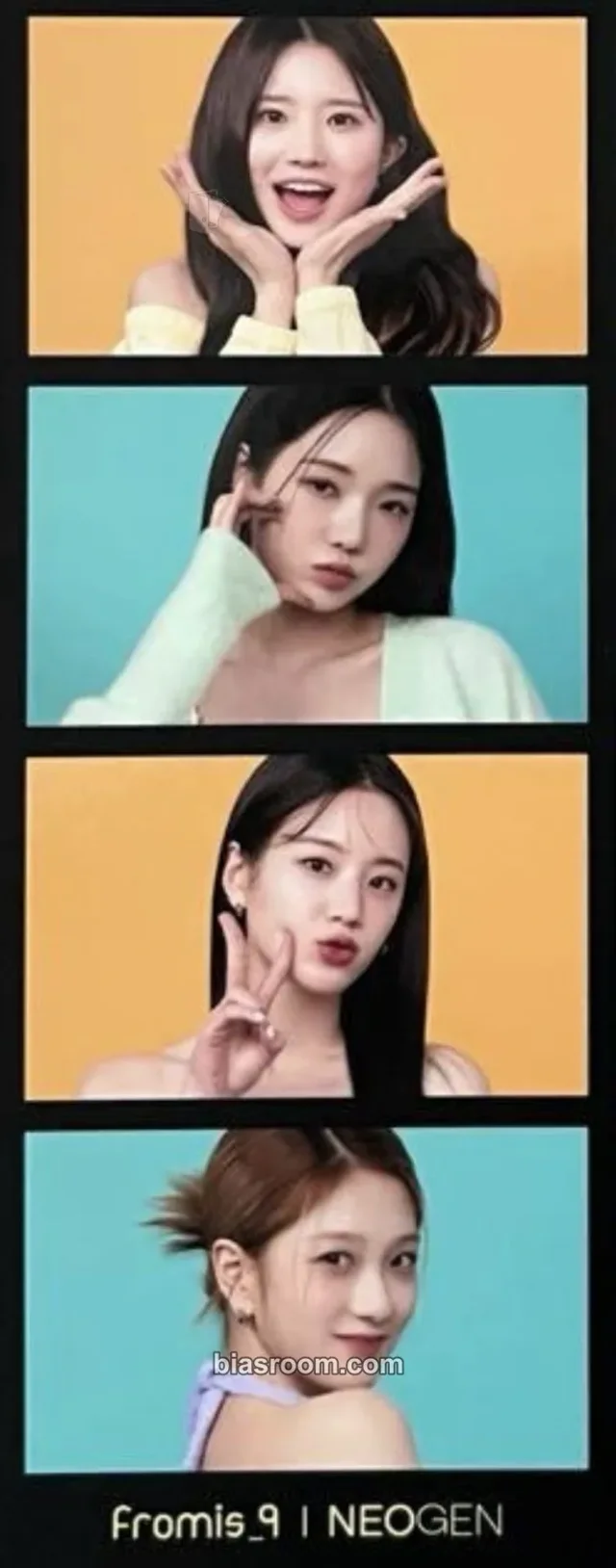 fromis_9 - Hayoung & Jisun & Gyuri - fromis_9 x NEOGEN Other 4 cut photo neogen brand collaboration
