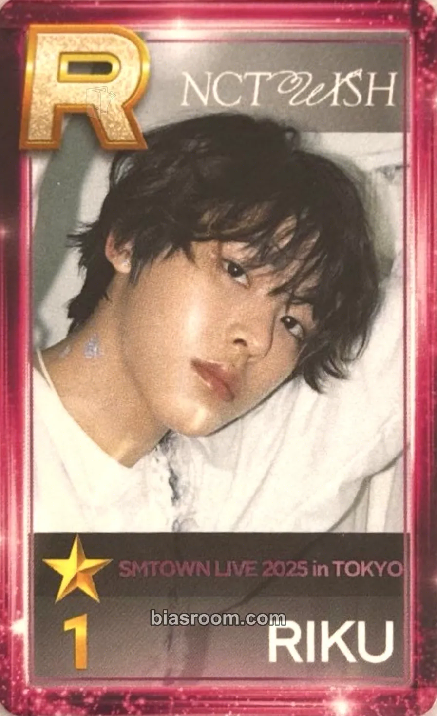 Riku SMTOWN LIVE 2025 - The Culture, The Future Photocard - NCT - NCT K-pop photocard