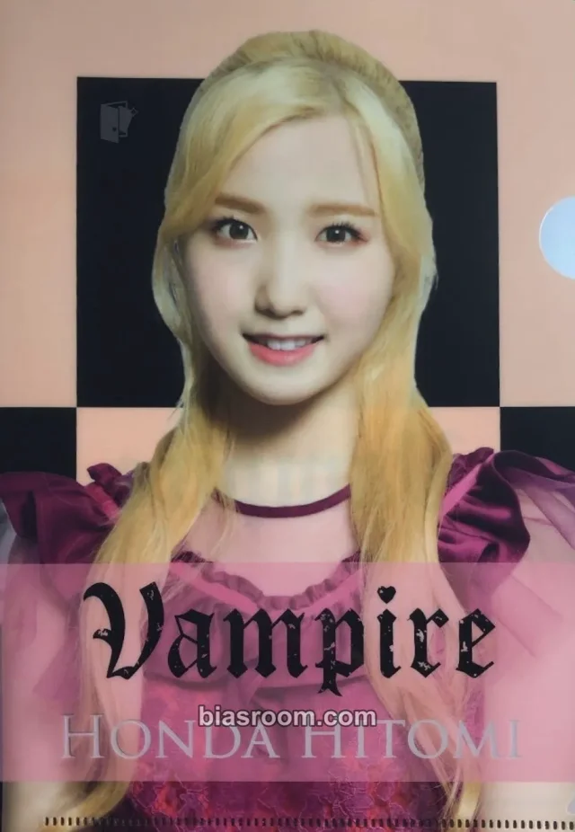 IZ*ONE - Hitomi - Vampire Album clear file/l-holder merch
