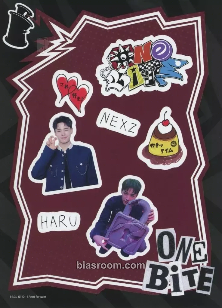 Haru One Bite Photocard - NEXZ – NEXZ K-Pop-Photocard