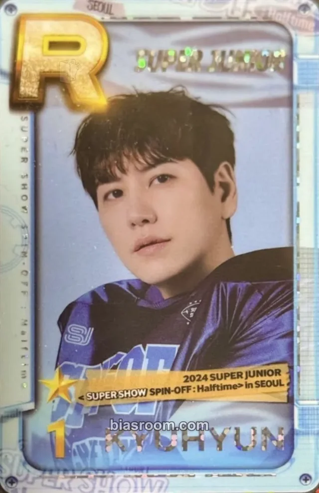 Eunhyuk SUPERSTAR SMTOWN Photocard - SUPER JUNIOR | Bias Room