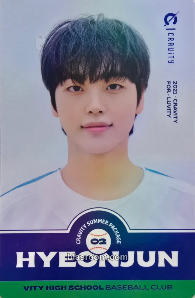 CRAVITY - Hyeongjun - Summer Package [Stand Together] Other run version item set holographic (hologram)