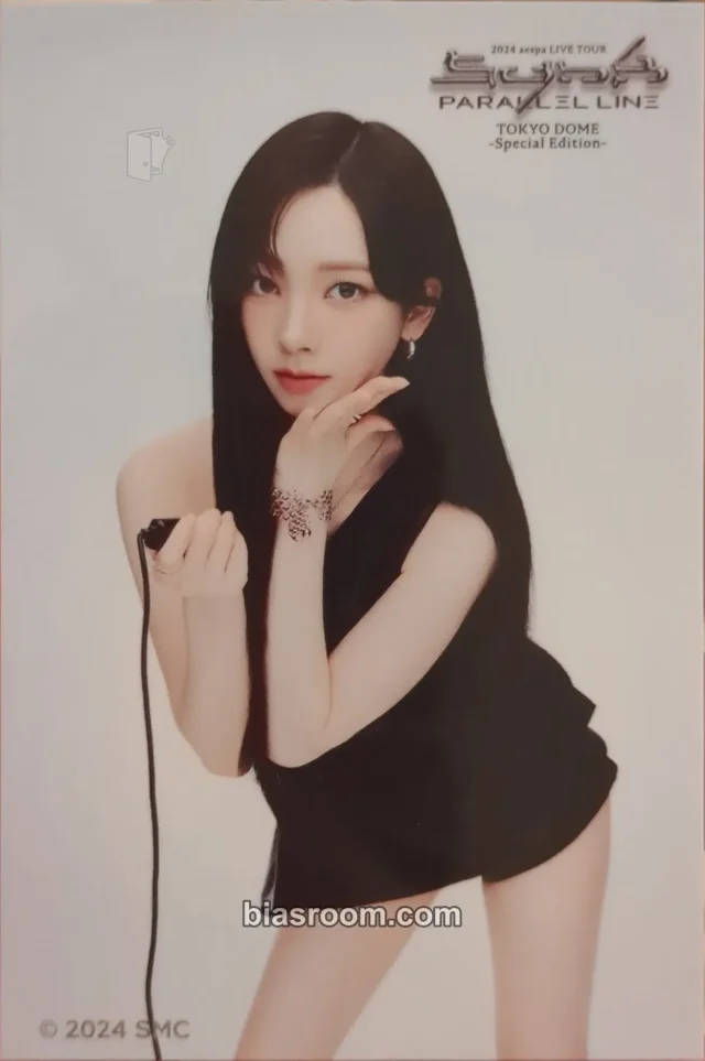 aespa - Karina - SYNK : PARALLEL LINE Event online raffle sticker japan tokyo dome
