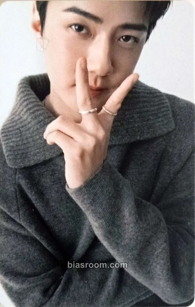 EXO - Sehun - EXO × L'Officiel Hommes Magazine Other photocard set china magazine photocard l'officiel hommes