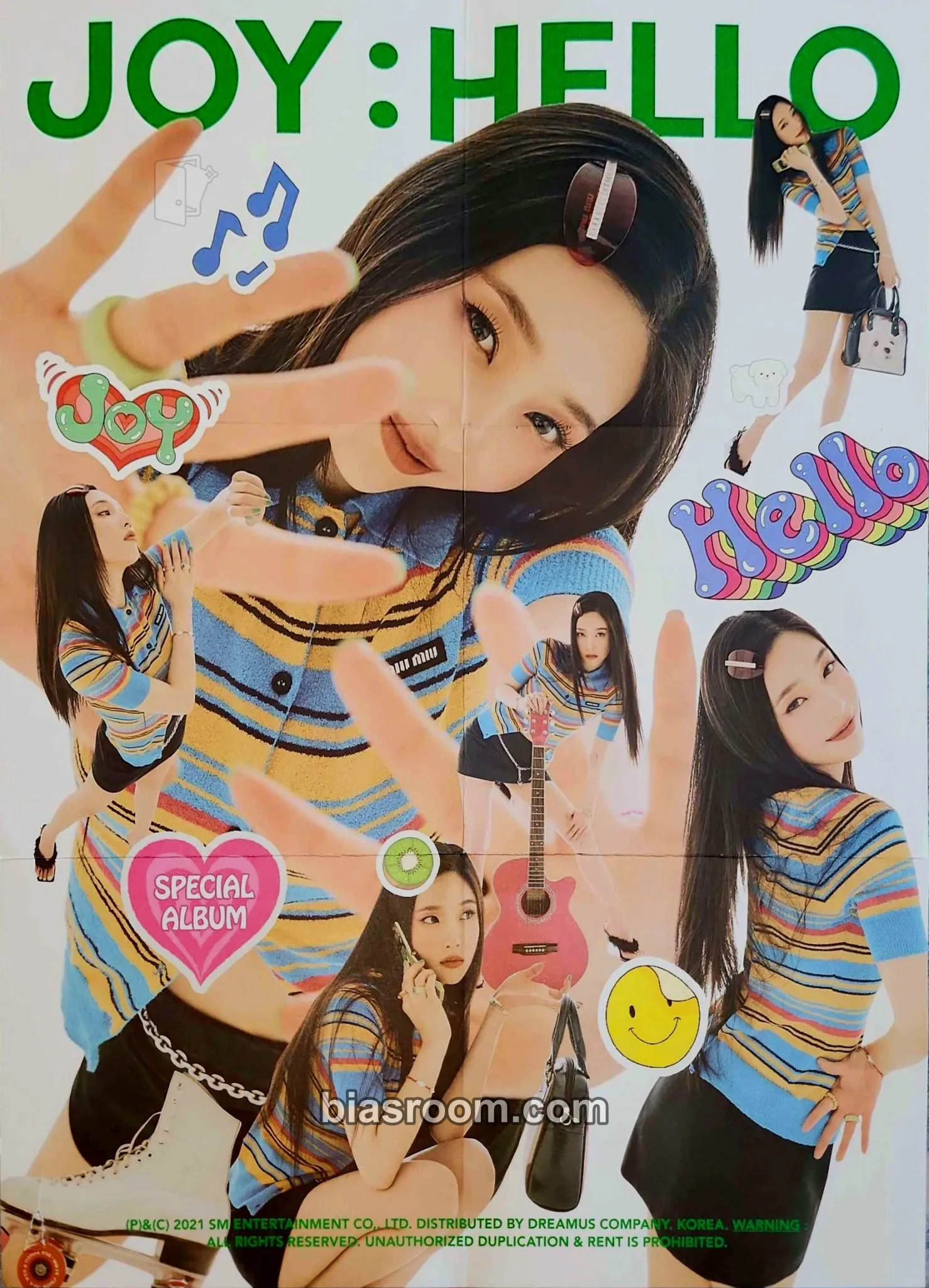 Joy JOY: HELLO Photocard - Red Velvet - Red Velvet K-pop photocard