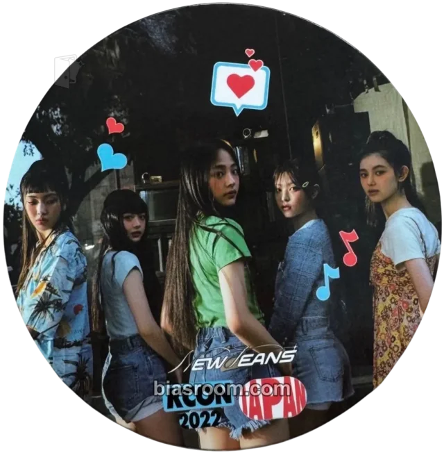 NewJeans - KCON JAPAN 2022 Event coaster japan kcon