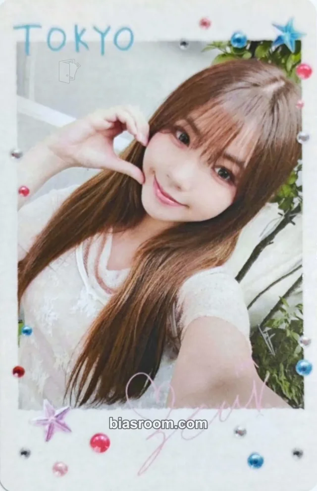 UNIS - Yoona - UNI☆Sparkle! Album release event tokyo offline saitama polaroid printed signature