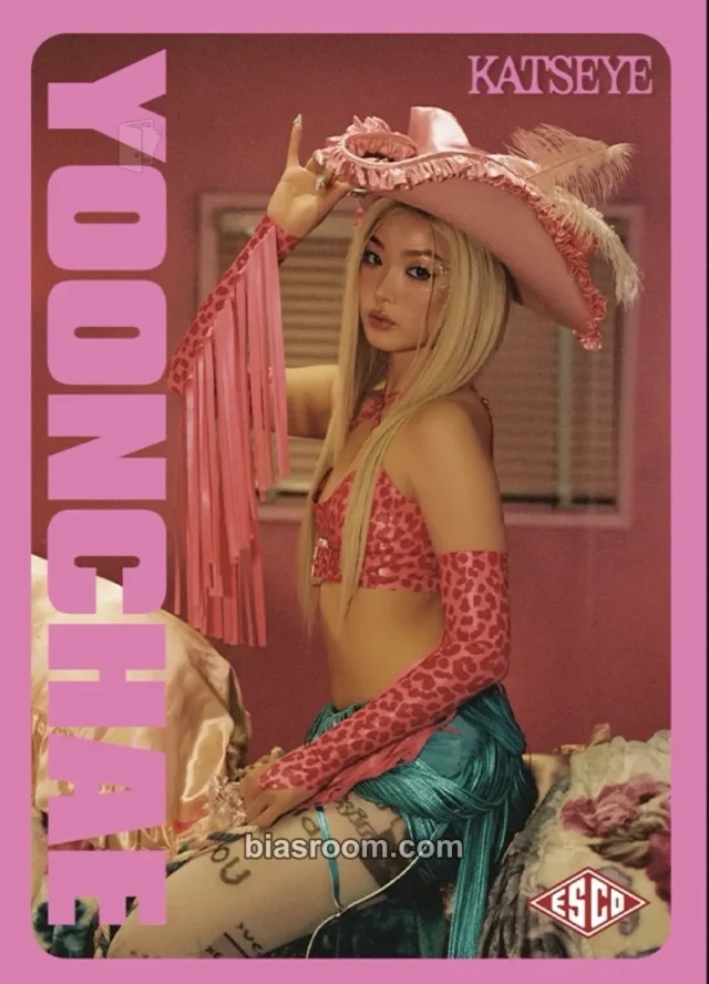 KATSEYE - Yoonchae - ESCO “WILD” Trading Cards Other trading card