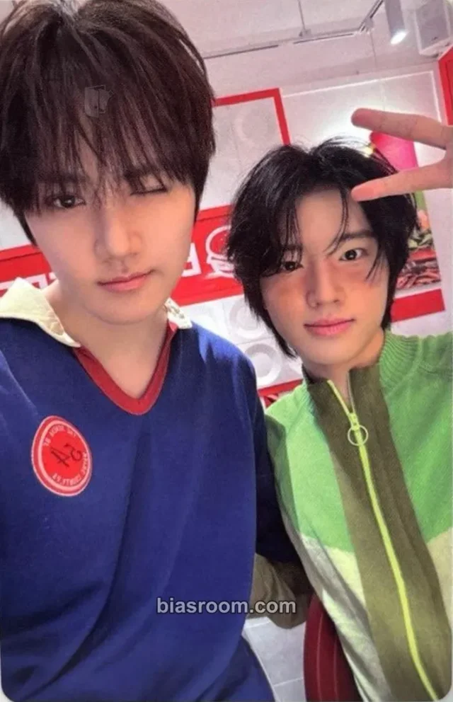 AEN - Bomin & Haruto - A NEW ERA OF NOW Album next to you version album photocard everywhere version