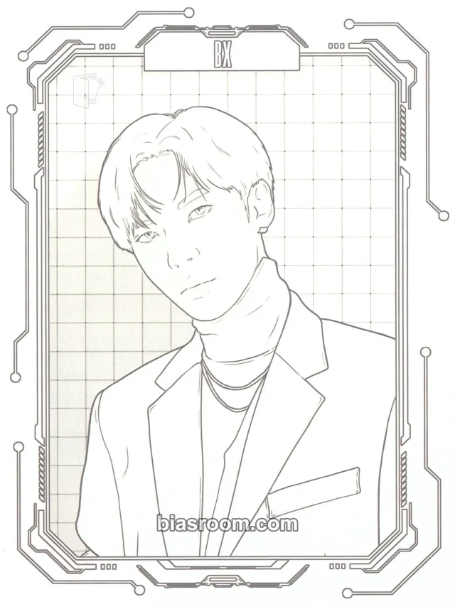 CIX - BX - 0 or 1 Album album inclusion coloring paper android version