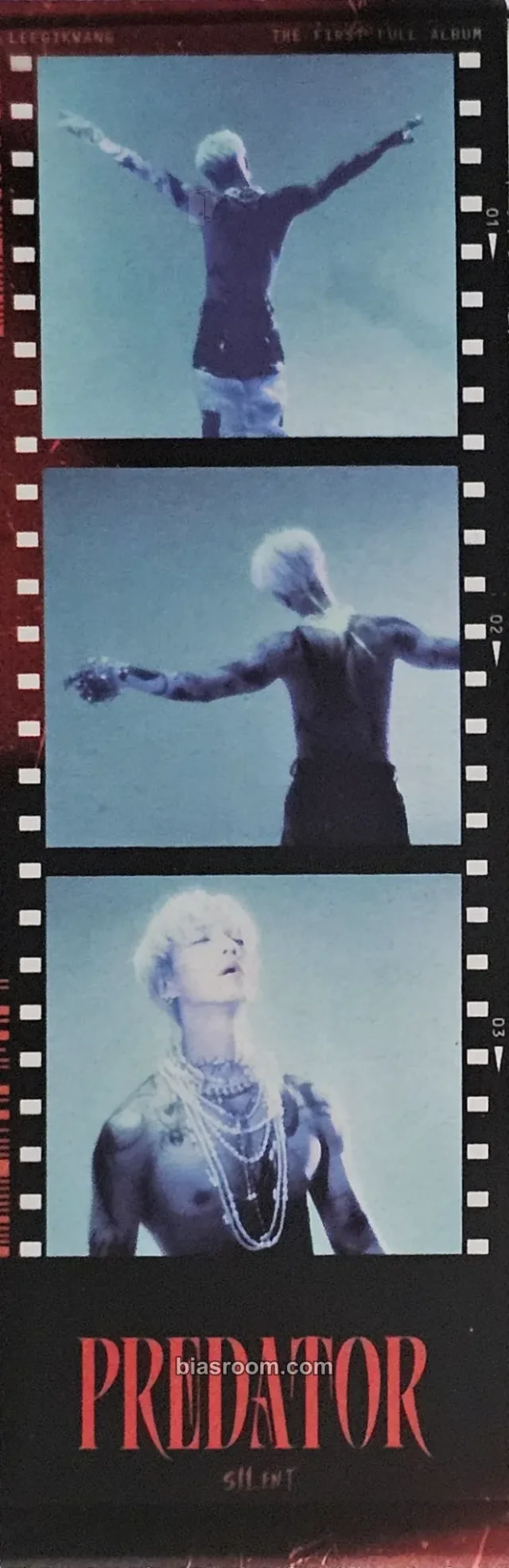 HIGHLIGHT  - Lee Gi-kwang - Predator  Album album inclusion bookmark transparent/translucent