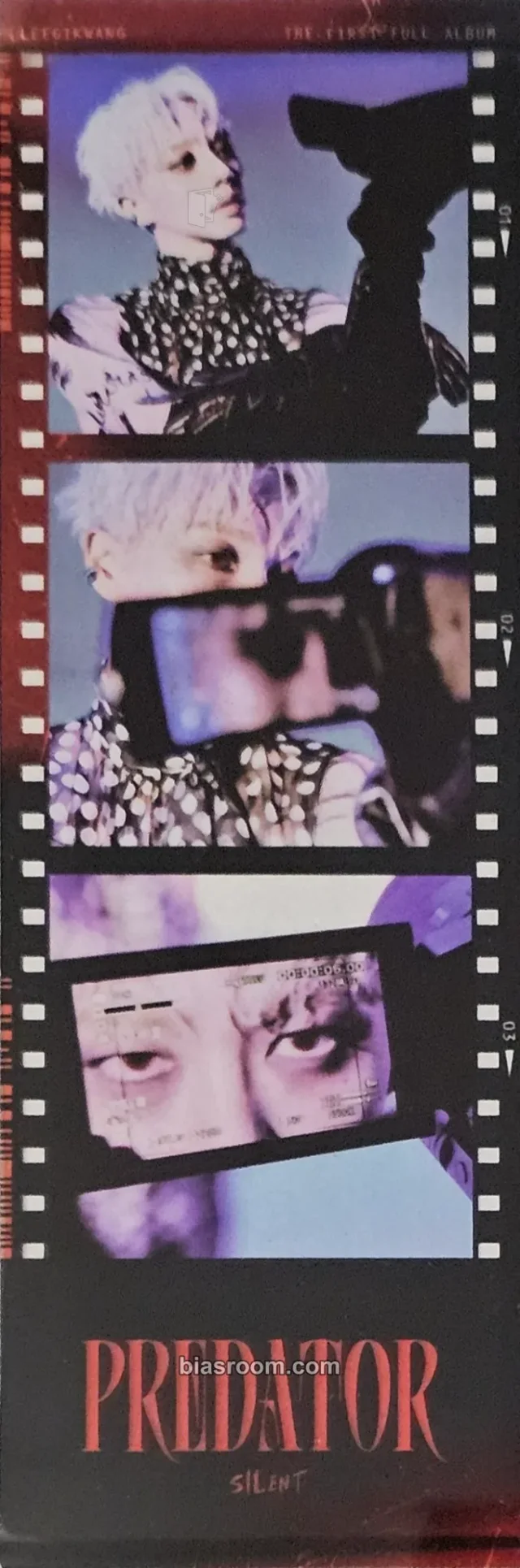 HIGHLIGHT  - Lee Gi-kwang - Predator  Album album inclusion bookmark transparent/translucent