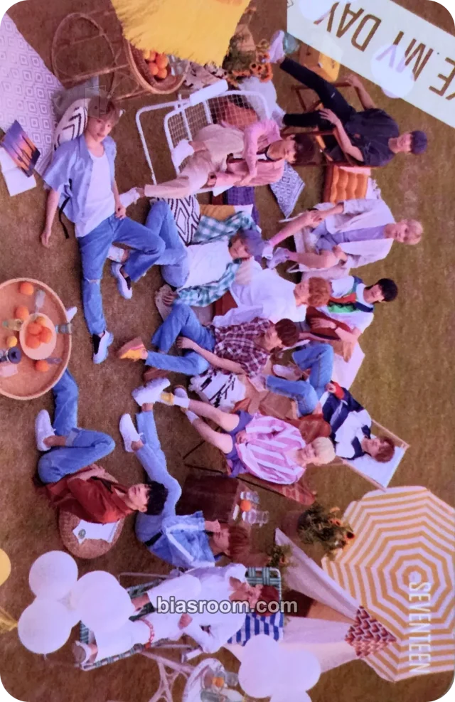 SEVENTEEN Dal.komm Coffee x Seventeen Brand Collaboration K-pop photocard