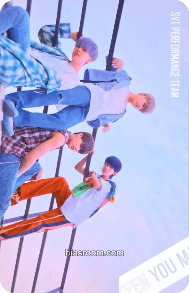 SEVENTEEN Dal.komm Coffee x Seventeen Brand Collaboration K-pop photocard