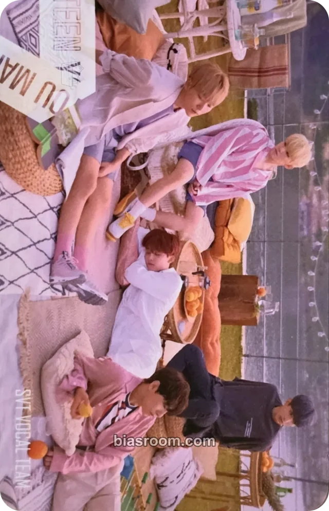 SEVENTEEN Dal.komm Coffee x Seventeen Brand Collaboration K-pop photocard